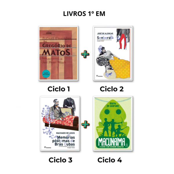 Kit ciclo 1,2,3 e 4 - 1º EM