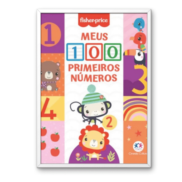 Almofadado pequeno Fisher-price - Meus 100 primeiros números