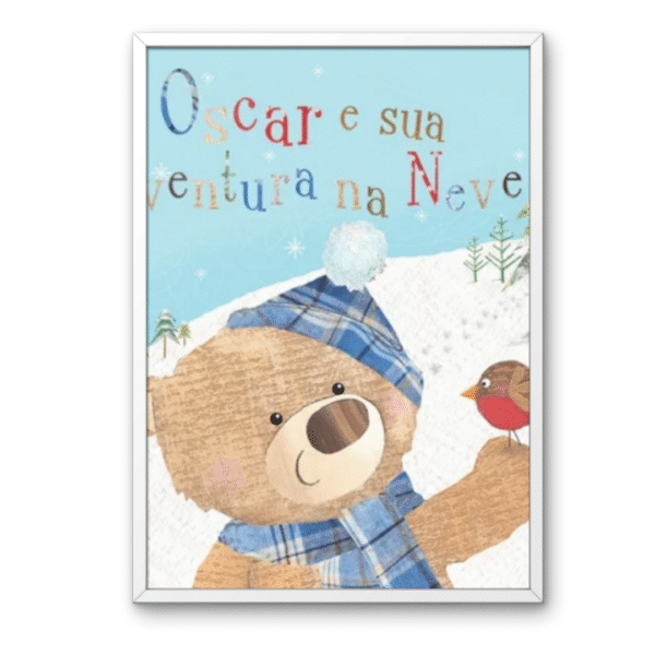 Oscar e sua aventura na neve